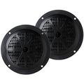 Pyle PLMR51B 5.25 Waterproof Marine Speaker Pair Black