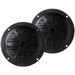 Pyle PLMR51B 5.25 Waterproof Marine Speaker Pair Black