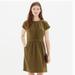 Madewell Dresses | Madewell Moonset Dress 100% Silk | Color: Green | Size: 4