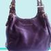 Michael Kors Bags | Michael Kors Deep Purple Pebble Leather Shoulder Bag | Color: Purple | Size: Os