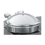 Vollrath Induction Chafer, Large Round, 6qt. (5.8 L), Stainless Steel W/ Porcelain Food Pan screenshot. Refrigerators directory of Appliances.
