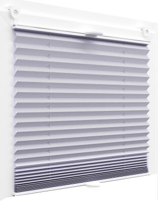 Plissee Faltrollo inkl. Klemmträger lila 115x120 cm Jalousie Image