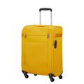 Samsonite Citybeat - Spinner S (Length: 40 cm), Cabin Luggage, 55 cm, 42 L, Yellow (Golden Yellow), Yellow (Golden Yellow), Spinner S (55 cm - 42 L), Hand Luggage