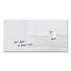 SIGEL GL146 Premium Glass magnetic Board / White Board, glossy surface, 91 x 46 cm, easy mounting, super White - Artverum