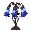 Meyda Lighting Blue 19 Inch Table Lamp - 255808