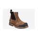 Amblers Safety FS225 Waterproof Chelsea Boot Mens - Brown - Size UK 6