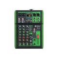 D Debra DI-UX Series Professional Portable Recording Mixer Audio with 99 DSP Digital Effects and USB for DJ Mixer Console Karaoke Home Recording Studio (DI-4UX 4 channels)