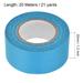 3Pcs 30mm 1.2 inch Wide 20m 21 Yards Masking Tape Painters Tape Rolls Light Blue - Light Blue - 30mm x 20m