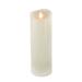 HGTV Home Collection 9 in Heritage Real Motion Real Motion Flameless Candle With Remote, Ivory, LED - 9 in