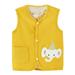 wofedyo baby girl clothes Toddler Baby Boys Girls Winter Sleeveless Cartoon Coat Outwear Warm Coat Vest Jacket Double Wearing Tiger Bear baby clothes