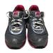 Nike Shoes | Nike Lace Up Pink And Gray Little Girl Tennis Shoes Size 9.5 Non-Marking | Color: Gray/Pink | Size: 9.5g