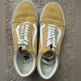 Vans Shoes | Gold Women’s 9.5 Size Vans Old Skool Shoe | Color: Gold/Yellow | Size: 9.5