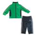 Adidas Matching Sets | Adidas Track Suit | Color: Gray/Green | Size: 9-12mb