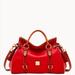 Dooney & Bourke Bags | Dooney And Bourke Red Florentine Satchel Bag | Color: Red | Size: Os