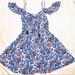 American Eagle Outfitters Dresses | - Super Cute American Eagle Paisley Print Dress! // L | Color: Blue/White | Size: L