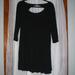 American Eagle Outfitters Dresses | American Eagle Classic 3/4 Sleeve Black Dress | Color: Black | Size: M