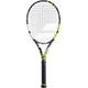 Babolat Pure Aero + Tennis Racquet (4 3/8" Grip) - Strung with 16g White Babolat Syn Gut at Mid-Range Tension
