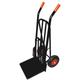 Diable de chantier professionnel - Charges lourdes - Roues increvable pu ø 260mm - Hailo