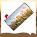 Eternal Night Field w/ Sunset Flower Mailbox Cover, Metal in Green/Indigo | 21 H x 18 W x 0.1 D in | Wayfair EternalNight810ec3a