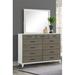 Latitude Run® Naszier Dresser Wood in Brown/White | 43 H x 54.63 W x 18 D in | Wayfair 1B8994F2FF27413487802AE5D2C25C5F