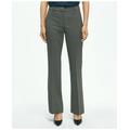 Brooks Brothers Women's The Essential Stretch Wool Trousers | Dark Grey | Size 4