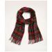 Brooks Brothers Men's Lambswool Fringed Scarf | Red