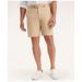 Brooks Brothers Men's Big & Tall 9" Stretch Washed Canvas Shorts | Light Beige | Size 50