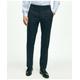 Brooks Brothers Men's Explorer Collection Regent Fit Merino Wool Windowpane Suit Pants | Navy | Size 32 32