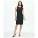 Brooks Brothers Women's The Essential Stretch Wool Sheath Dress | Black | Size 6