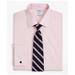 Brooks Brothers Men's Stretch Regent Regular-Fit Dress Shirt, Non-Iron Pinpoint Ainsley Collar French Cuff Pinpoint | Pink | Size 16½ 35