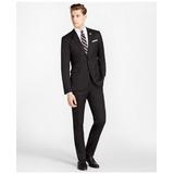 Brooks Brothers Men's Slim Fit Stretch Wool Two-Button 1818 Suit | Black | Size 39 Regular