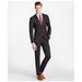 Brooks Brothers Men's Slim Fit Stretch Wool Two-Button 1818 Suit | Charcoal | Size 40 Long