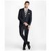 Brooks Brothers Men's Classic Fit Tic 1818 Suit | Blue | Size 42 Short