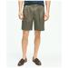 Brooks Brothers Men's 8" Pleat Front Stretch Advantage Chino Shorts | Grey | Size 32