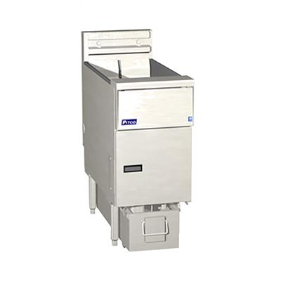 Pitco SE14S-3FD Solstice Commercial Electric Fryer - (3) 50 lb Vats, Floor Model, 208v/1ph, Stainless Steel