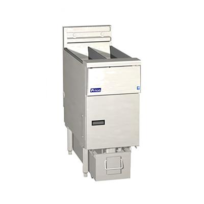 Pitco SE14X-1FD 220/1 Commercial Electric Fryer - 50 lb Vat, Floor Model, 220v/1ph, Stainless Steel