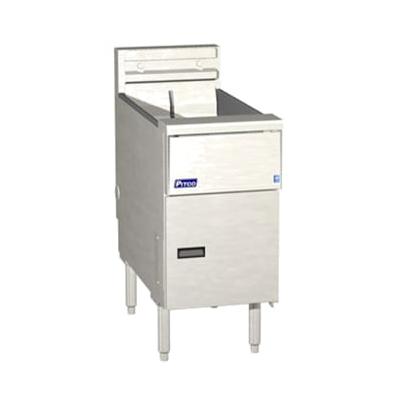 Pitco SE14X 208/3 Commercial Electric Fryer - 50 lb Vat, Floor Model, 208v/3ph, Stainless Steel