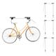 Set of 4 ceiling mount bike storage, up to 20 kg, 4 m ceiling height, with pulley, for the shed or garage, black