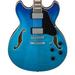 Ibanez AS Artcore AS73FM Semi-Hollow Body Electric Guitar (Azure Blue)