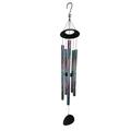 Red Carpet Studios 10328 56 in. Metal Iridescent Tuned Wind Chime with S-Hook Swirl Purple