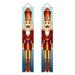 Christmas Banner Nutcracker Christmas Decorations Christmas Nutcracker Couplets for Christmas Home Front Door Porch Wall Decor