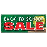 48 x120 BACK TO SCHOOL SALE BANNER SIGN boys girls clothes sale discount