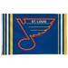 St Louis Blues Premium 3x5 Feet Flag Banner Retro Logo Metal Grommets Outdoor Indoor Single Sided