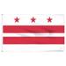 District of Columbia - Washington D.C. Flag 5 x 8 Feet Nylon