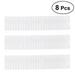 8 PCS DIY Drawer Organizer Dividers for Dresser Storage Household Storage - 32.2x7cm (White)