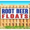 Root Beer Floats 13 oz Vinyl Banner With Metal Grommets