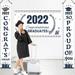 2022 Graduation Party Decorations Banners - Class of 2022 and Finally Congrats Grad Door Banner Backdrop Sign for Indoor Outdoor College High School Graduation Party Decorations Supplies