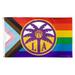 WinCraft Los Angeles Sparks 3 x 5 Pride Single-Sided Flag