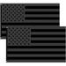 Noarlalf Garden Flags Us Polyester 3X5 Double Flag American Black 2Pc Stitched All Outdoor with Brass and Ftcanvas Black Flag Header Home Decor Garden Decor 22*18*3