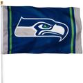 DFLIVE Seattle Flag Football Team 3x5 FT For Fans Banner with Two Grommets Indoor and Outdoor Decor